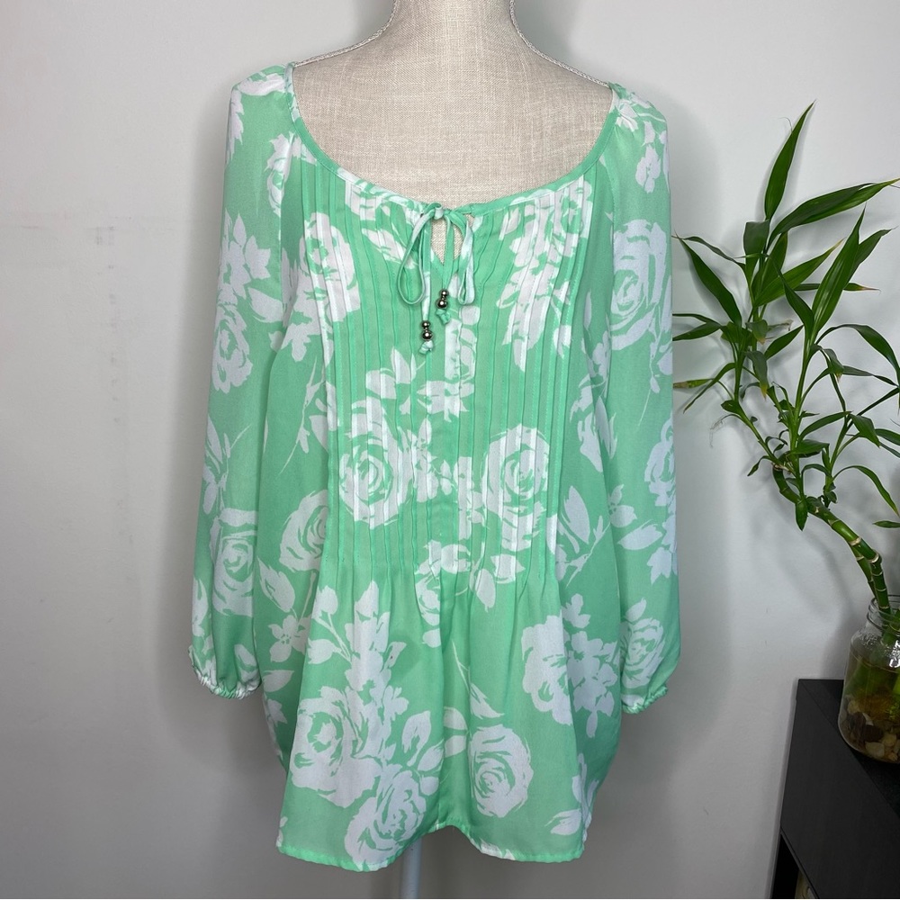 Floral Tunic Blouse